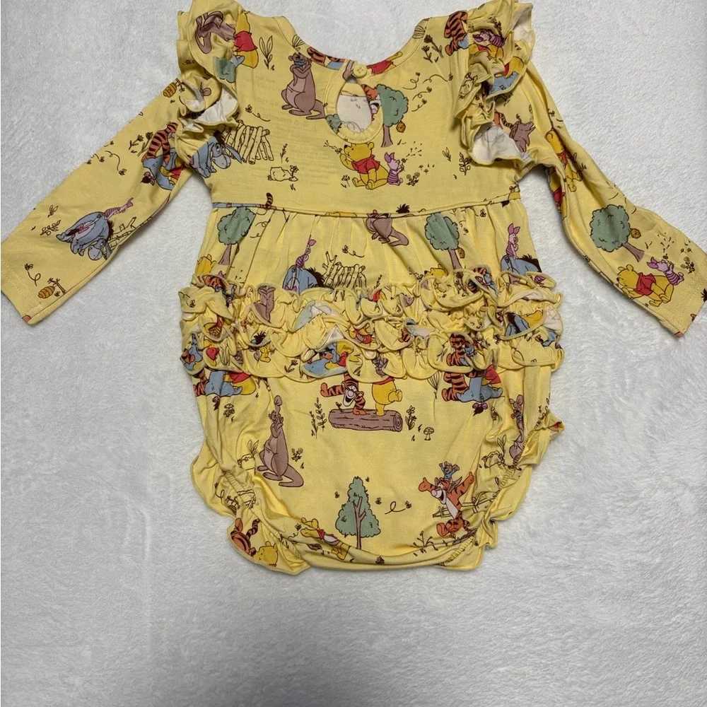 Little Sleepies Disney Pooh Bubble Romper 3-6M NWT Sold Out - Picture 4 of 4